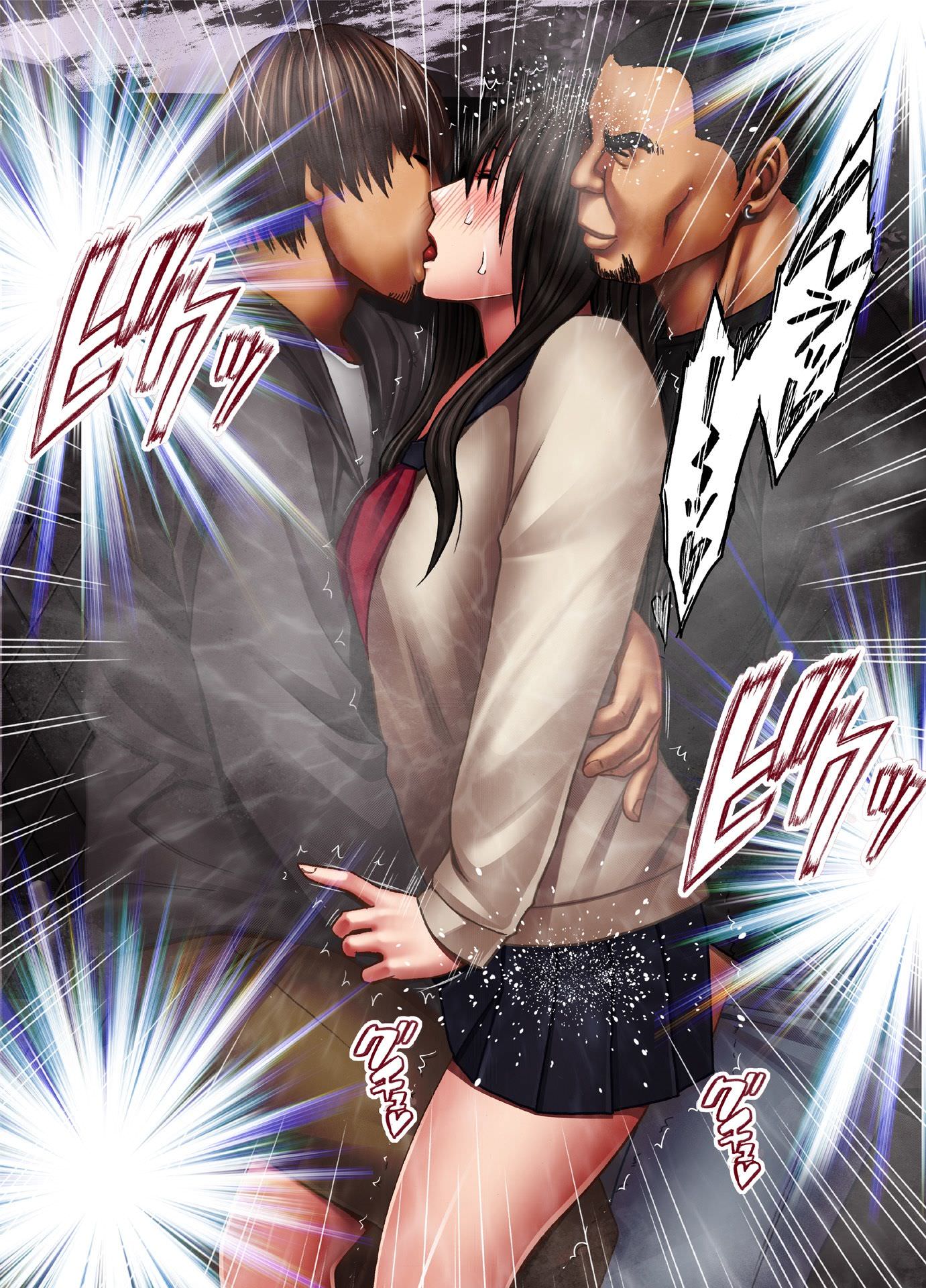 制服姿でお触り